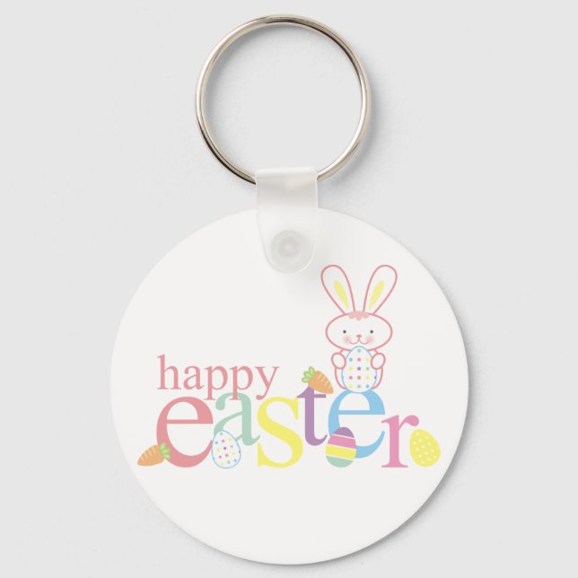 Easter Bunnies Keychain (Front)