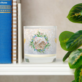 Easter Bunnies Pillar Candle