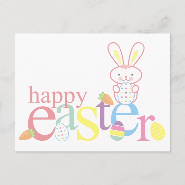 Easter Bunnies Postcards (Front)