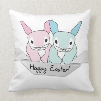 Bunny Throw Pillows