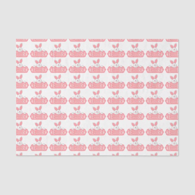 Easter Bunnies Tissue Paper (Front)