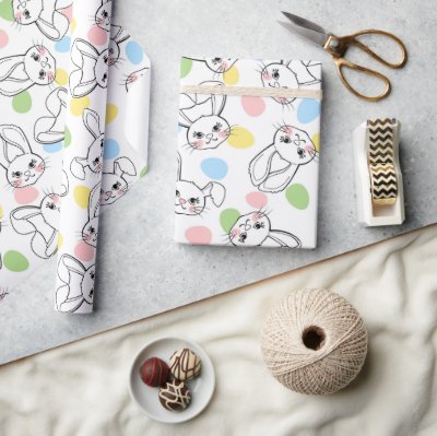Easter Bunnies Wrapping Paper