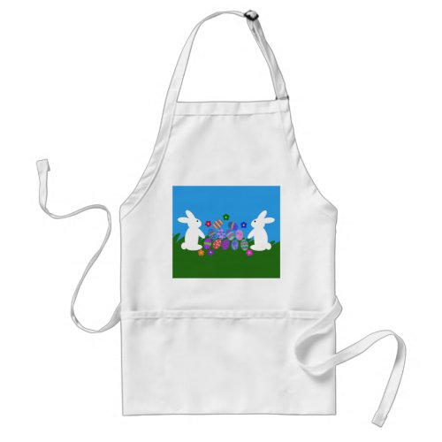 Easter Bunny 1 Adult Apron
