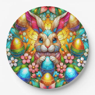 EASTER BUNNY 3D ~ Multicoloured ~ Paper Plates