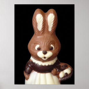 Easter Bunny 3D Poster