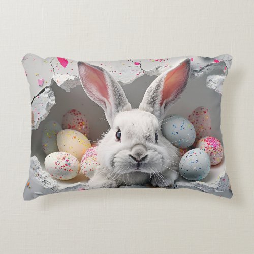 Easter Bunny  Accent Pillow