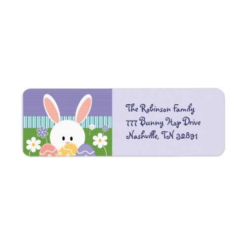 Easter Bunny Address Labels