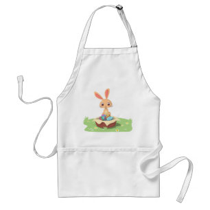 EASTER BUNNY ADULT APRON