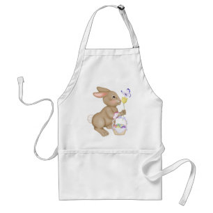 Easter Bunny and Basket Adult Apron