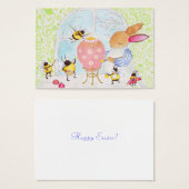Easter bunny and bees (Front & Back)