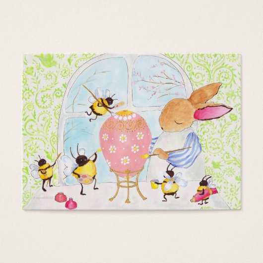 Easter bunny and bees (Front)