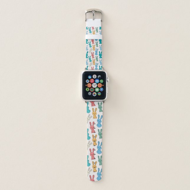 Easter Bunny Apple Watch Band (Front)
