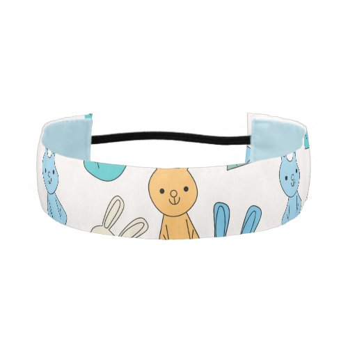 Easter Bunny Athletic Headband