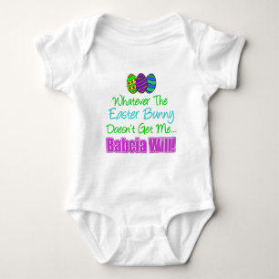 Easter Bunny Babcia Will Baby Bodysuit