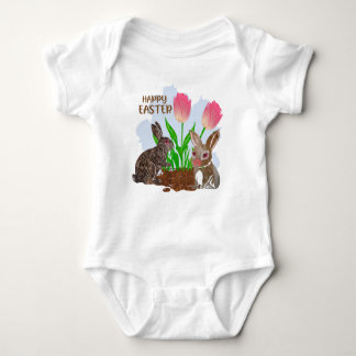 Easter Bunny Baby Bodysuit