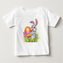 Easter bunny baby shirt