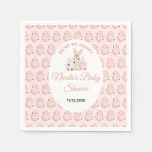 Easter Bunny Baby Shower Napkins