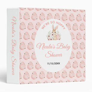 Easter Bunny Baby Shower Photo Album 3 Ring Binder