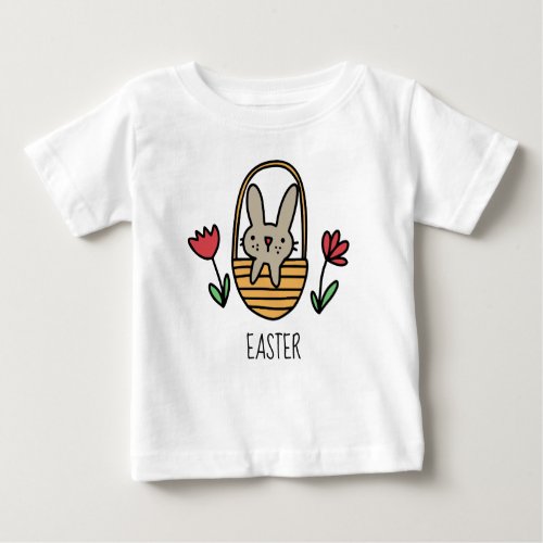 Easter Bunny Baby T_Shirt