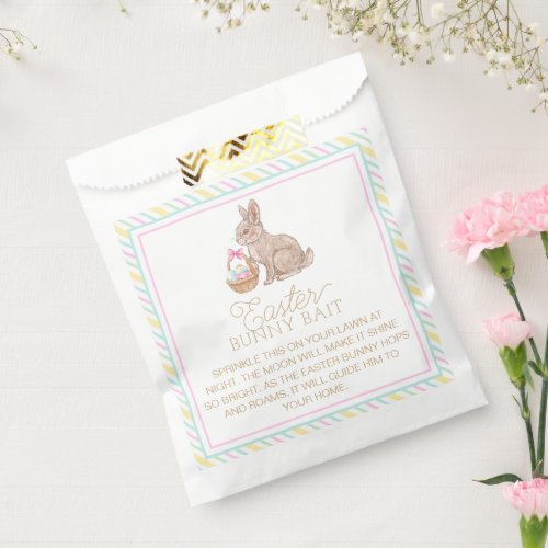 Easter Bunny Bait Favor Bag