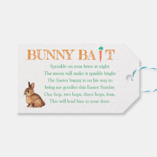 Easter Bunny Bait Gift Tags