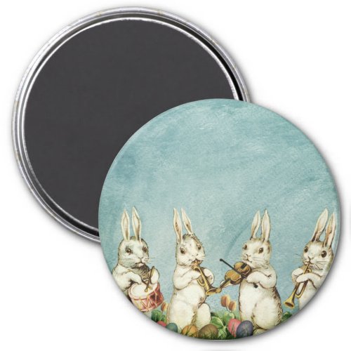 Easter Bunny Band  Magnet