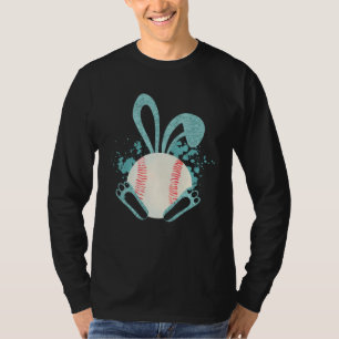 Easter Bunny Baseball Fan Easter Friend Bunny East T-Shirt