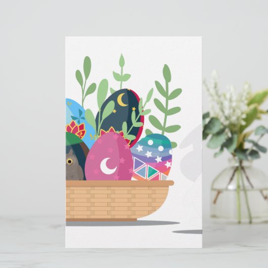 easter bunny basket (Standing Front)