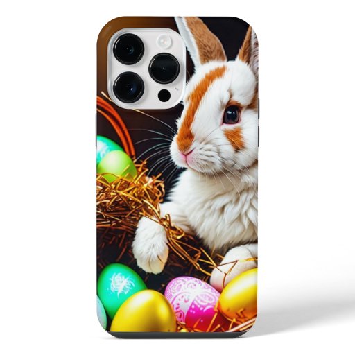 Easter Bunny Basket & Eggs   iPhone 14 Pro Max Case