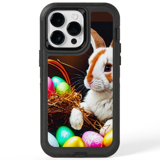 Easter Bunny Basket & Eggs   OtterBox iPhone 14 Pro Max Case