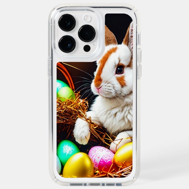 Easter Bunny Basket & Eggs   Speck iPhone Case (Front)