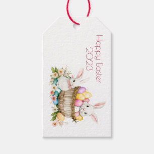 Easter Bunny/Basket Gift Tag