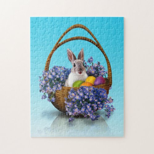 Easter Bunny Basket Puzzle