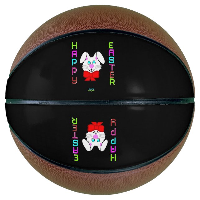 Easter Bunny Basketball (Front)
