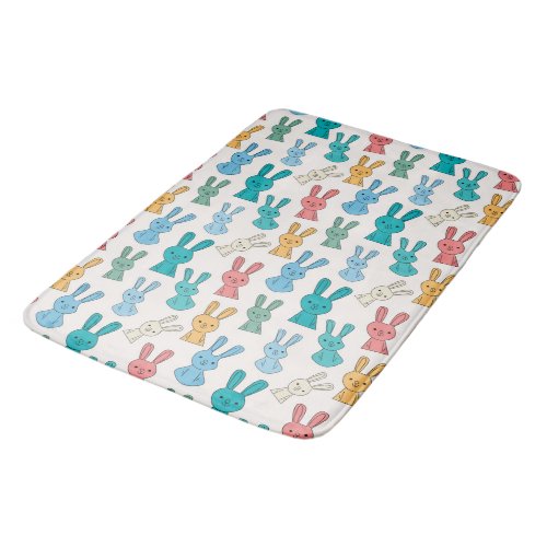 Easter Bunny Bath Mat