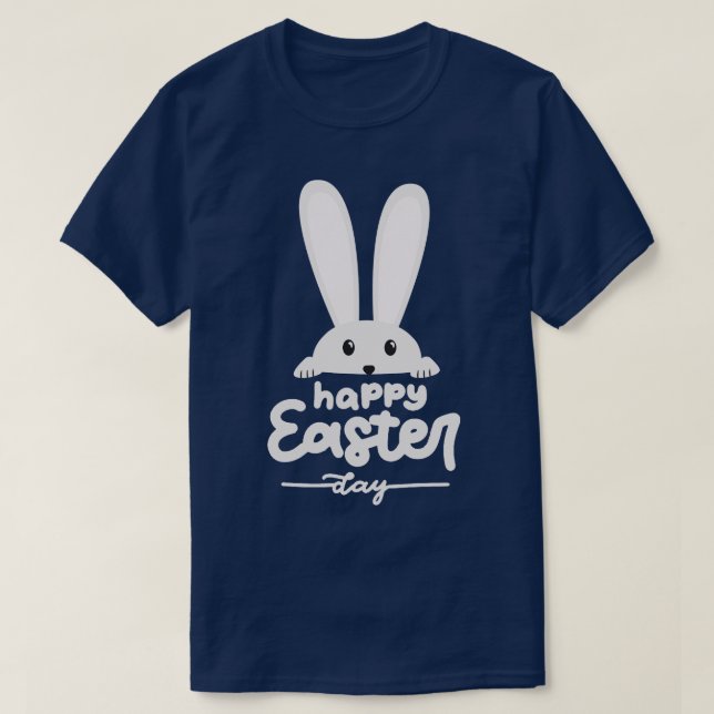 Easter Bunny Beautiful Easter  T-Shirt (Design Front)