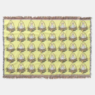 Easter Bunny Blanket Festive Easter Throw Blankets