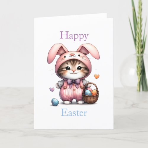 Easter Bunny Buddy Card