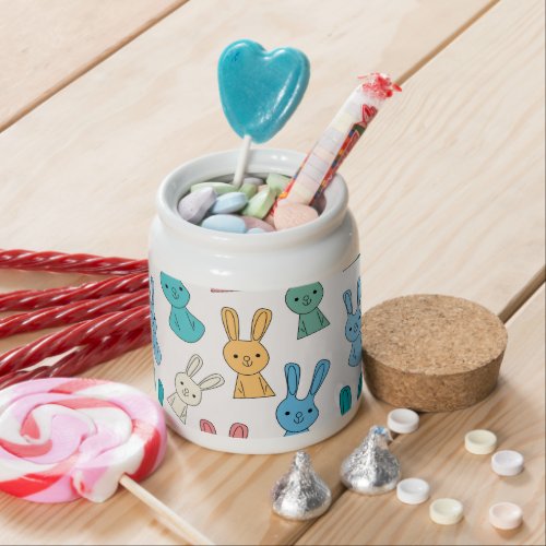 Easter Bunny Candy Jar