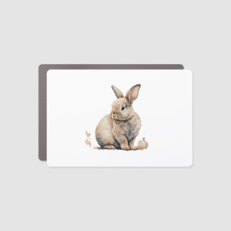 Easter Bunny        Car Magnet