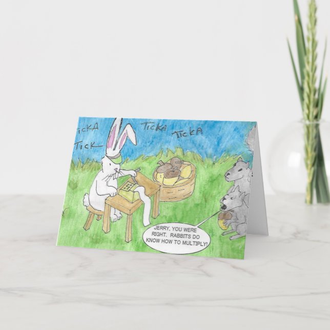 Easter Bunny Card (Front)