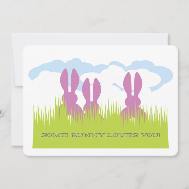 Easter Bunny Card (Front)
