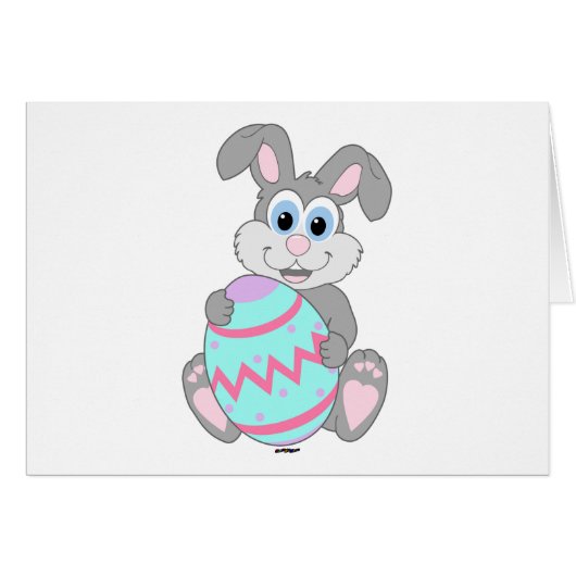 Easter Bunny Cards (Front Horizontal)