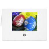 Easter Bunny Cards (Back Horizontal)