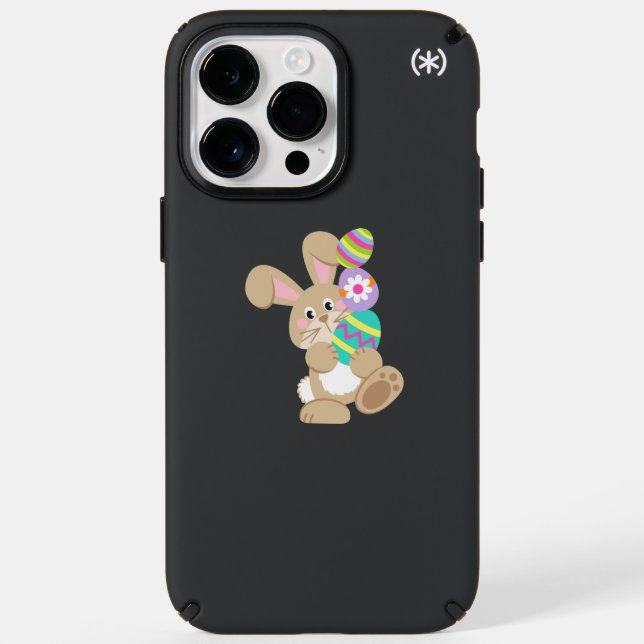 Easter Bunny Carrying Eggs Design Speck iPhone Case (Front)