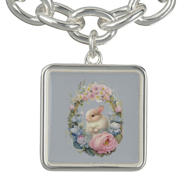 Easter Bunny Charm Bracelet (Design)