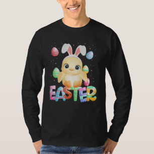 Easter Bunny Chick Easter Chicken T-Shirt