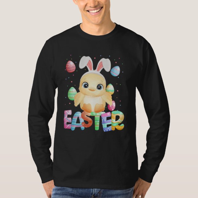 Easter Bunny Chick   Easter Chicken T-Shirt (Front)