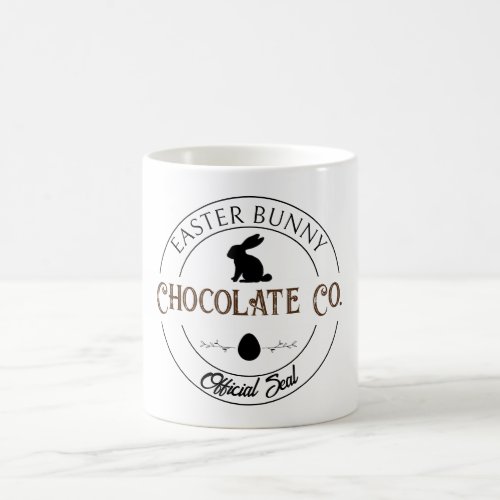 Easter Bunny Chocolate Company Official Seal Coffee Mug