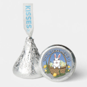 Easter Bunny Chocolate Personalized Easter Bunny Hershey®'s Kisses®